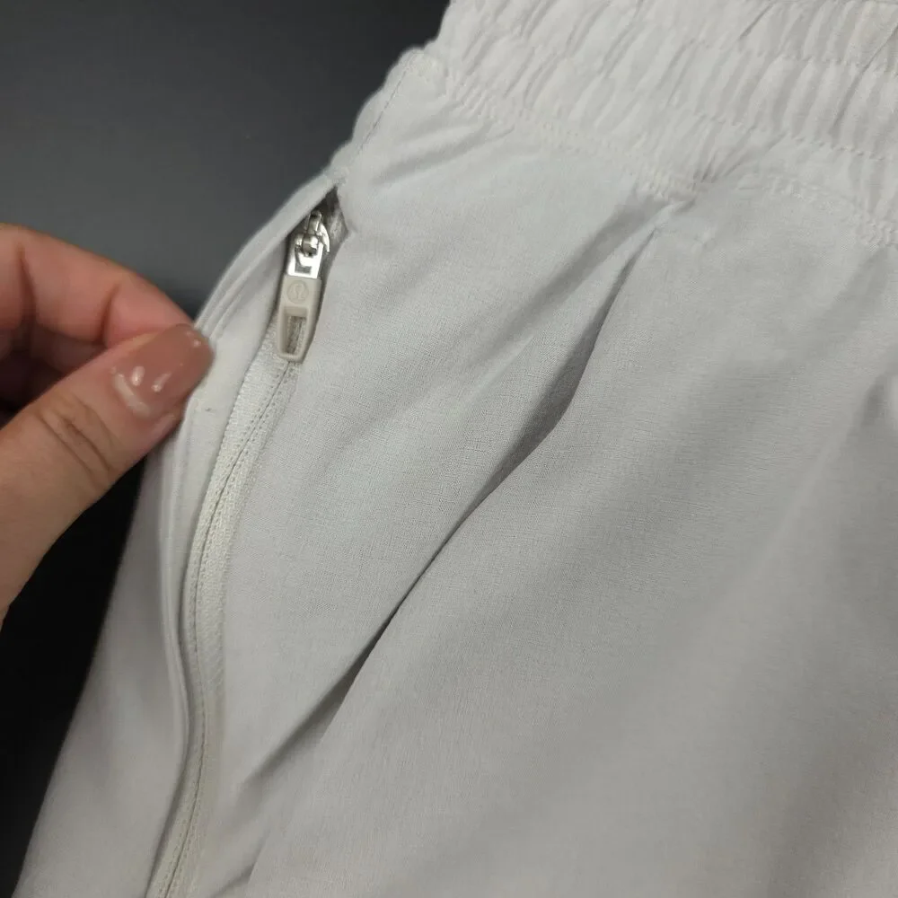 NEW Lululemon Pace Breaker Lined Shorts 9" Stone Gray Athletic Athleisure Sporty - Picture 6 of 11
